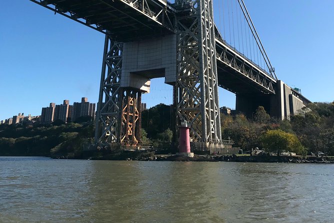 Boat Tour NYC Skyline, Statue of Liberty, Private Yacht Tour - The East River greenway, boathouse, and Bronx views