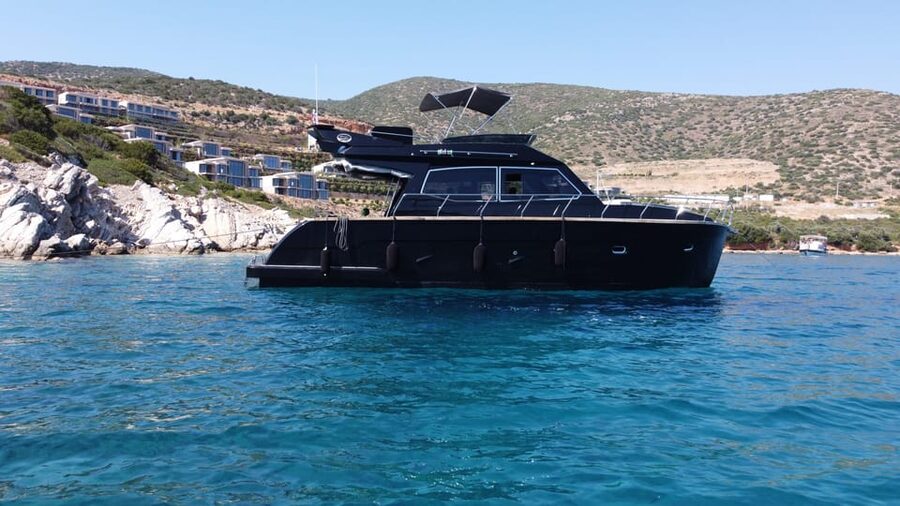 Bodrum: Bodrum Sunset Tour with Jet Black Yacht - Sunset from a private yacht