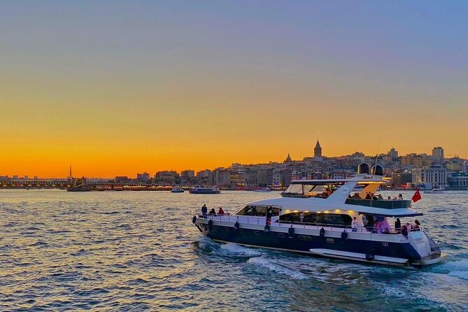 Bosphorus Sunset: An Enchanting Yacht Cruise in Istanbul - The Golden Horn and Galata Bridge finish