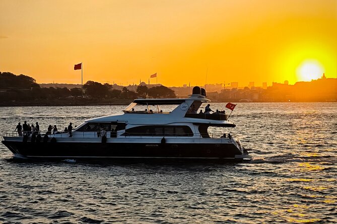 Bosphorus Sunset Cruise with Live Guide on Luxury Yacht - Starting at Kabataş and Settling Into the Yacht