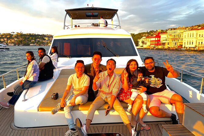 Bosphorus Sunset Yacht Cruise with Snacks and Live Guide - Heading north toward Rumeli Fortress