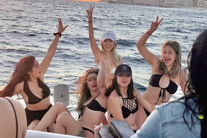 Cabo Arch Sunset Yacht Tour - Dinner & Drinks — Up to 18 Guests - The crew and the feel on board