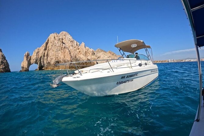 Cabo Private Yacht Cruise with Snorkeling and Swim Stop - Leaving the Cabo San Lucas Marina