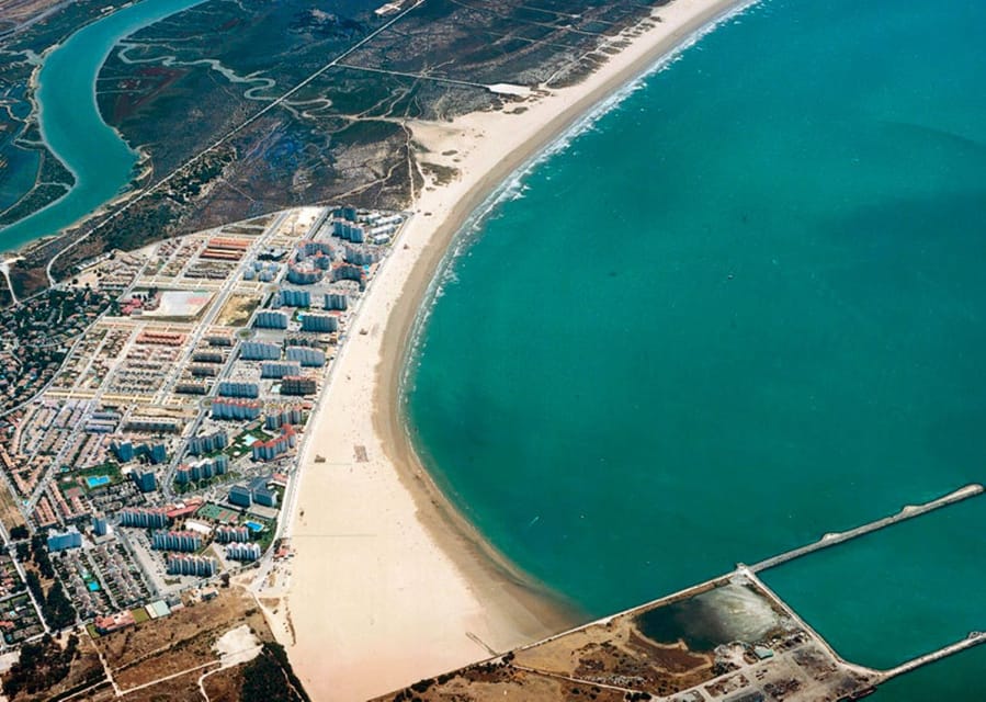 Cadiz: Sunset Experience on Private Yacht (6 pax) - Seeing La Caleta from offshore