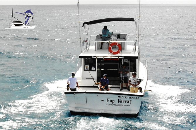 Cancun fishing charter if you don't fish you don't pay 46ft yacht 12pax 25P14 - A private boat changes the feel of the day