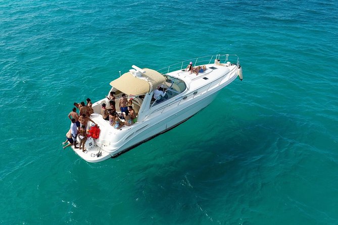 Cancun Yacht Charter to Isla Mujeres with Snorkeling -SR41H4 - Swimming near Playa Norte