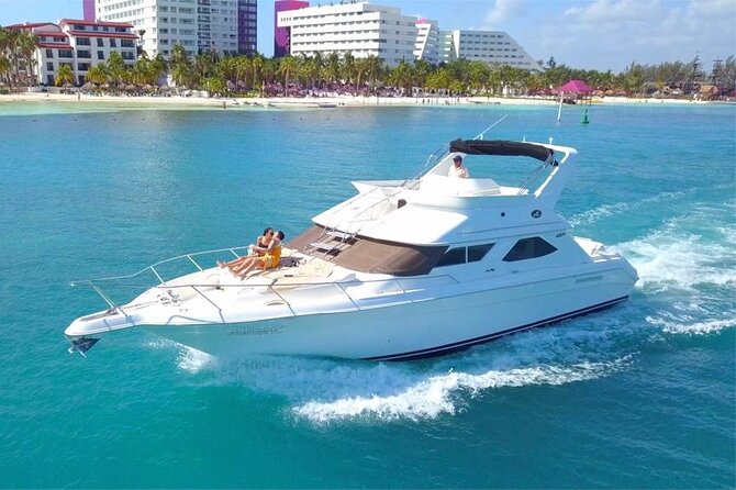 Cancun yachts rental YACHT 46 FT, 15 PAX MAX 25P12 - Key points to know before booking