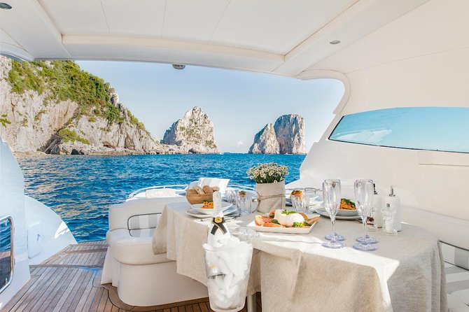 Capri Private Boat Tour from Sorrento, Positano or Naples - Yacht Klase 50 - A full day around Capri, not a rushed island transfer