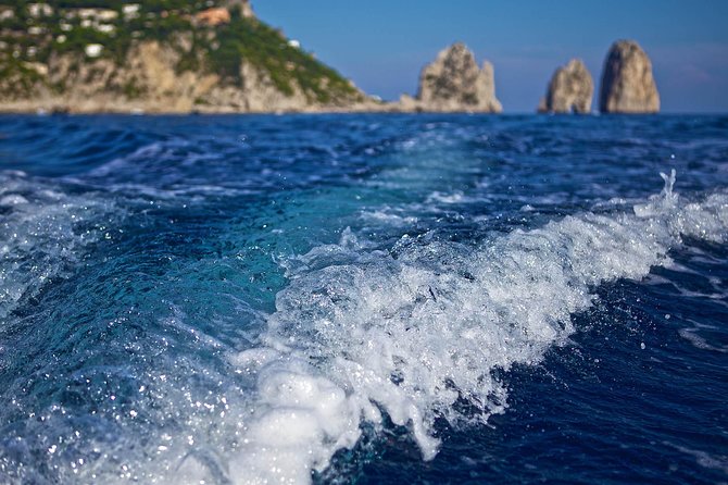 Capri Private Boat Tour from Sorrento, Positano or Naples - Yacht Klase 50 - Swimming at the Green Grotto
