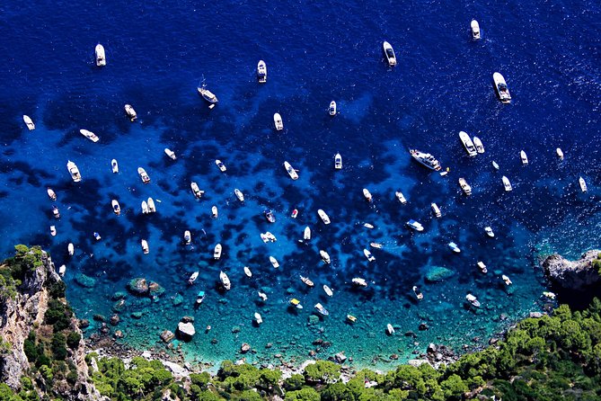 Capri Private Boat Tour from Sorrento, Positano or Naples - Yacht Klase 50 - Marina Piccola and the Faraglioni