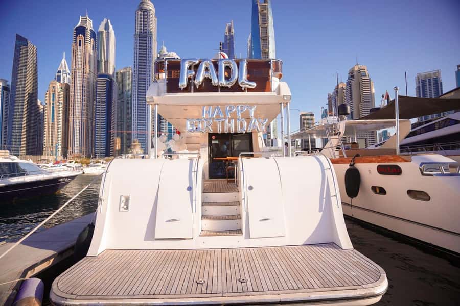 Celebrate Your Birthday in Style on luxury Yacht in Dubai - A Birthday Party With Dubai as the Backdrop