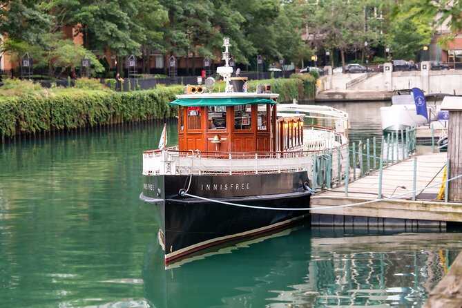 Chicago River Architecture Tour Aboard a Historic Yacht - The Wrigley Building from the water