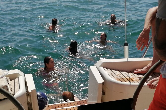 Coastal Tour on a Luxury Sailing Yacht - Vilamoura(Max 12 Guests) - Olhos de Água and its working coast