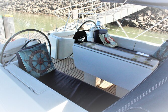 Coastal Tour on a Luxury Sailing Yacht - Vilamoura(Max 12 Guests) - Drinks, snacks, music, and the feel on board