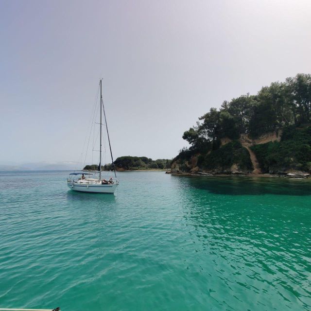 Corfu: Half-day Private Cruise with Sailing Yacht - Corfu Old Town from the water