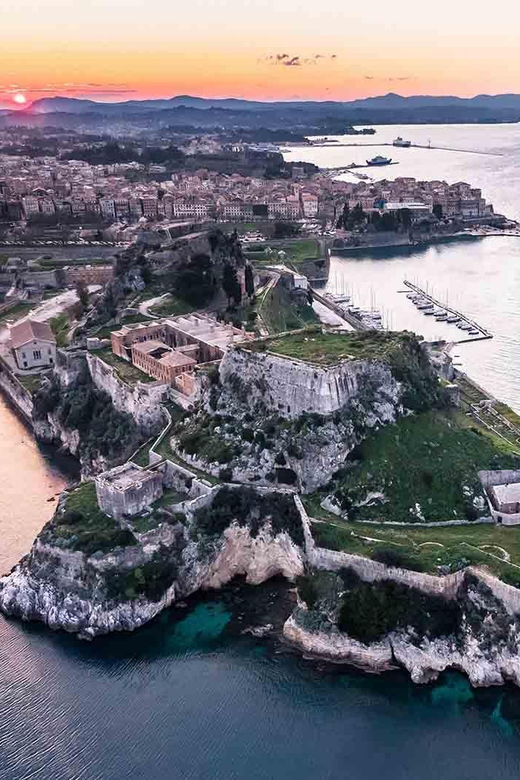 Corfu : Private Motor-Yacht Cruise with Corfu Town Views - Pontikonisi and the white chapel of Mouse Island