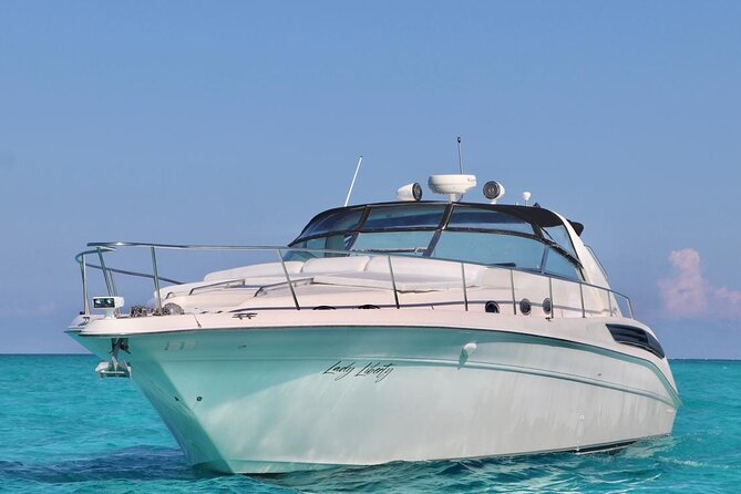 Cruise in Elegance: Luxury Yacht Rental in Cancun - Starting at Sunset Marina in Cancun’s Hotel Zone
