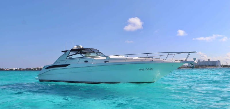 Cruising paradise in a luxury yacht in Cancun - What the 2-hour Cancun cruise includes