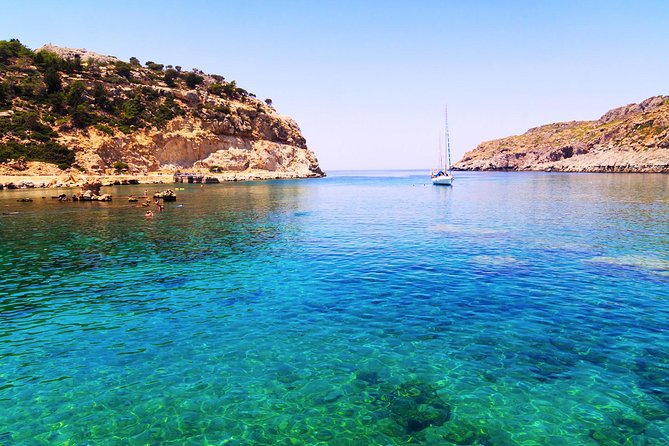 Day Cruise by a Sailing Yacht to the most beautiful bays or Rhodes (Small Group) - Sailing, motor power, and what the yacht may feel like