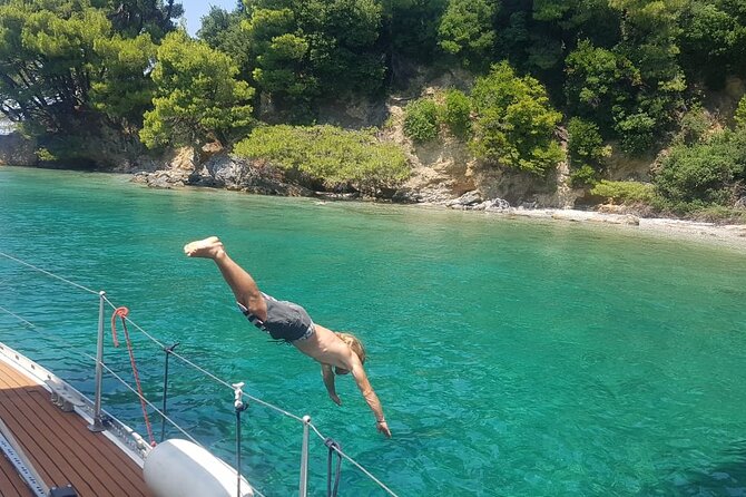 Day sailing Skiathos Skopelos with lunch on Rainbow yacht - Who will enjoy this sailing day most