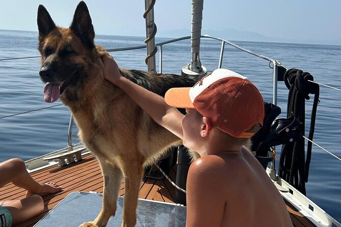 Day sailing Skiathos Skopelos with lunch on Rainbow yacht - Tsougria gives you the first swim