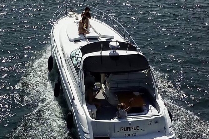 Day trip by private yacht to Curva da Lomba from Porto - Leaving Marina da Afurada and Porto behind