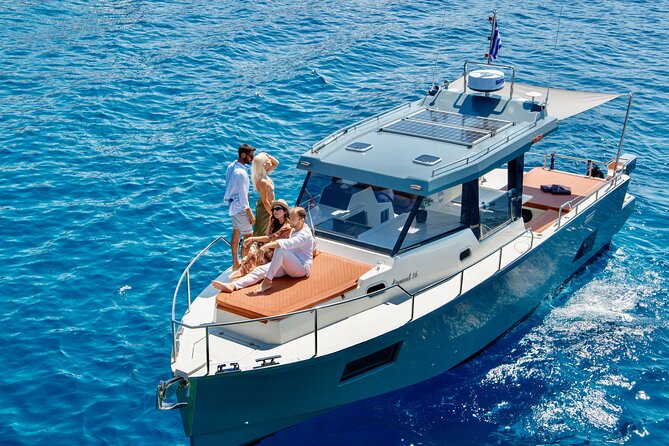 Diamond 36 Private Motor Yacht Caldera Cruise - A private way to see Santorini’s caldera