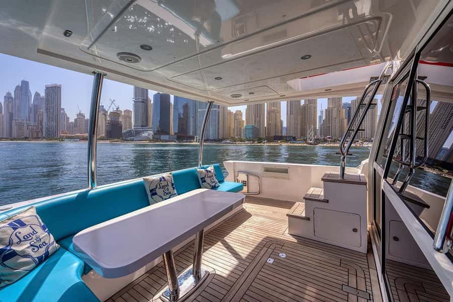 Dubai: 2-Hour Private Yacht Cruise around Burj Al-Arab - Leaving from Dubai Marina Mall