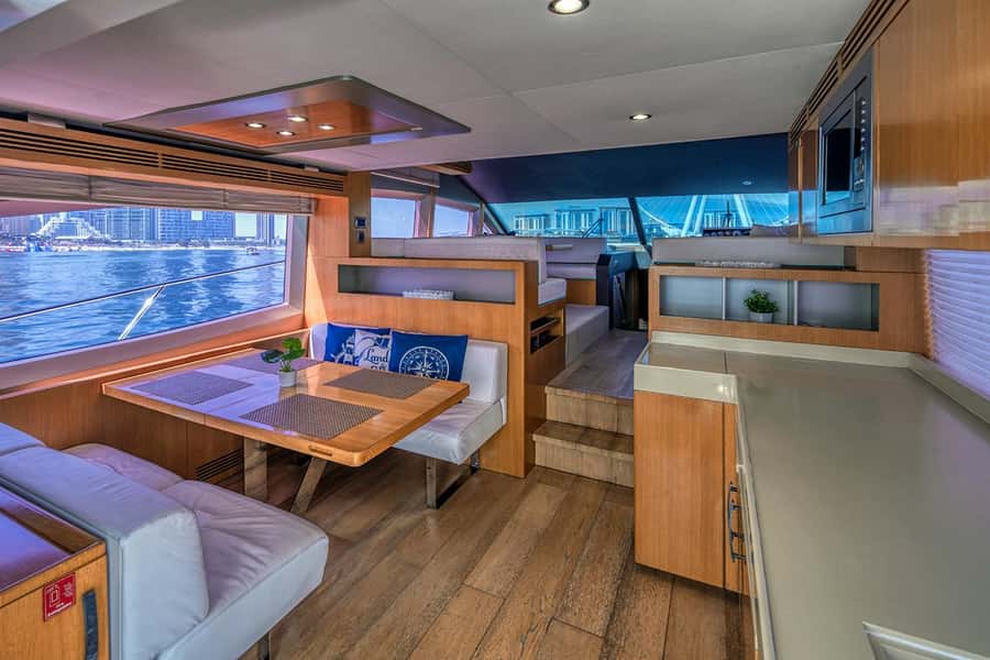 Dubai: 2-Hour Private Yacht Cruise around Burj Al-Arab - The route through Dubai Marina