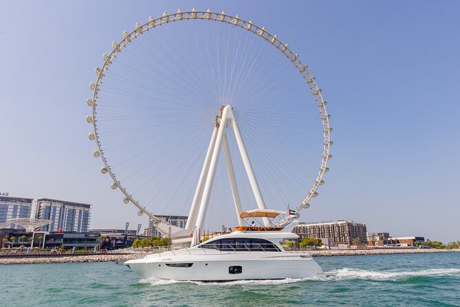 Dubai: 52ft Private Luxury Yacht For Rental - Bluewaters Island and Ain Dubai