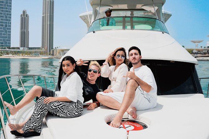 Dubai Harbour Luxury Yacht Tour with BBQ & Drinks - What the $57.53 price really buys