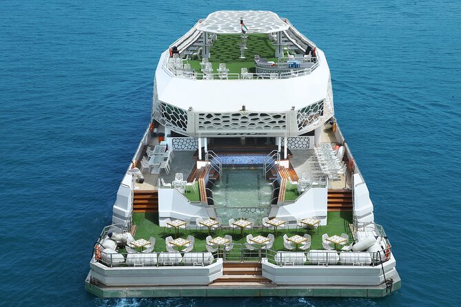 Dubai: Lotus Mega Yacht 3-Hours Dinner Cruise Tour - Music and Entertainment on a Large Yacht