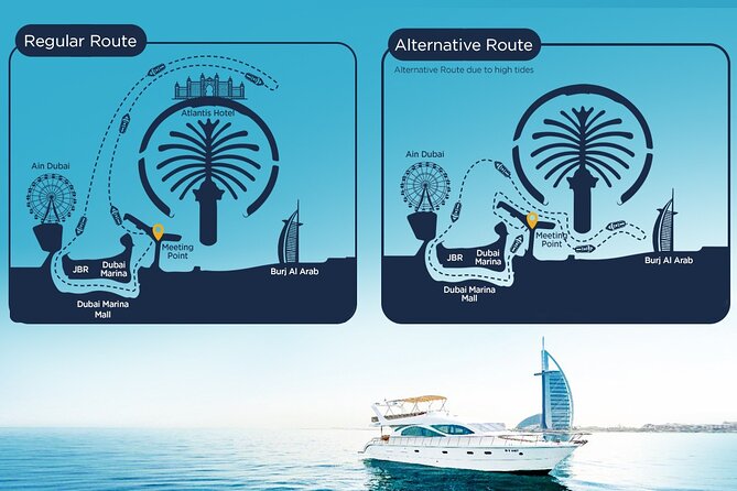 Dubai Marina 2 Hour Sunset Yacht Tour with Alcoholic Drinks - Crew service and the human side of the trip