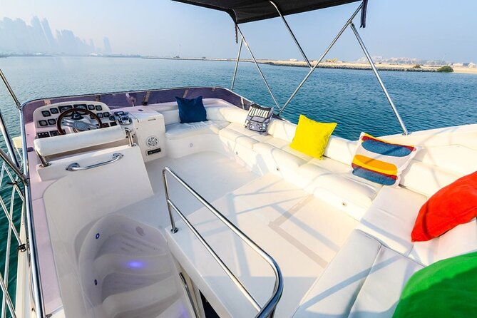 Dubai Marina Yacht Charters: Luxury on the Waves - Burj Al Arab and the Blue Lagoon