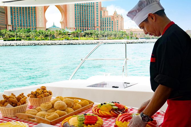 Dubai Marina Yacht Tour with Optional Breakfast or BBQ - Palm Jumeirah and Atlantis reward the longer sail