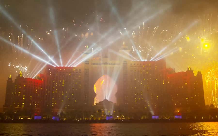 Dubai: New Year Eve Luxury Yacht Fireworks View & BBQ Cruise - Meeting at Dubai Harbour Yacht Club