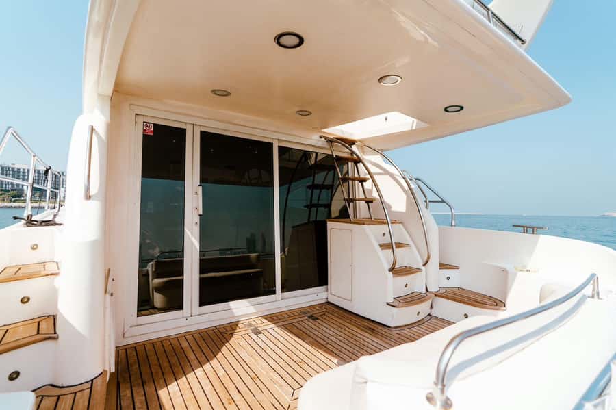 Dubai: Private Luxury Yacht Tour on a 50-Foot Yacht - Photo stops, swimming, and fishing