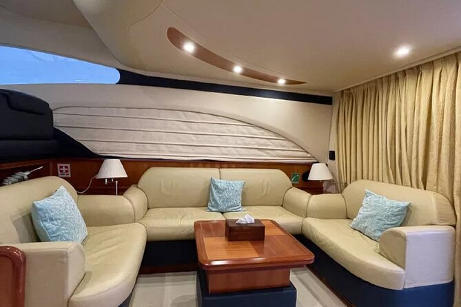 Dubai Private Luxury Yacht Tour with Fishing Facilities - Burj Al Arab gives the cruise its classic postcard view