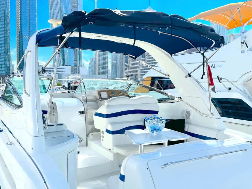 Dubai: Private Yacht Cruise Experience on a Sportsyacht - Sunset is the right time for the biggest payoff