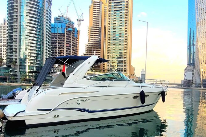 Dubai: Private Yacht Cruise on a 34 Ft Yacht - What the $181.41 group price really means