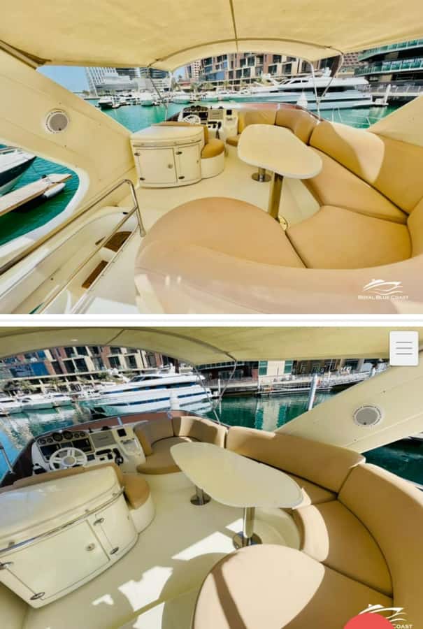 Dubai: Private Yacht Tour 50 feet - Choosing two, three, or four hours
