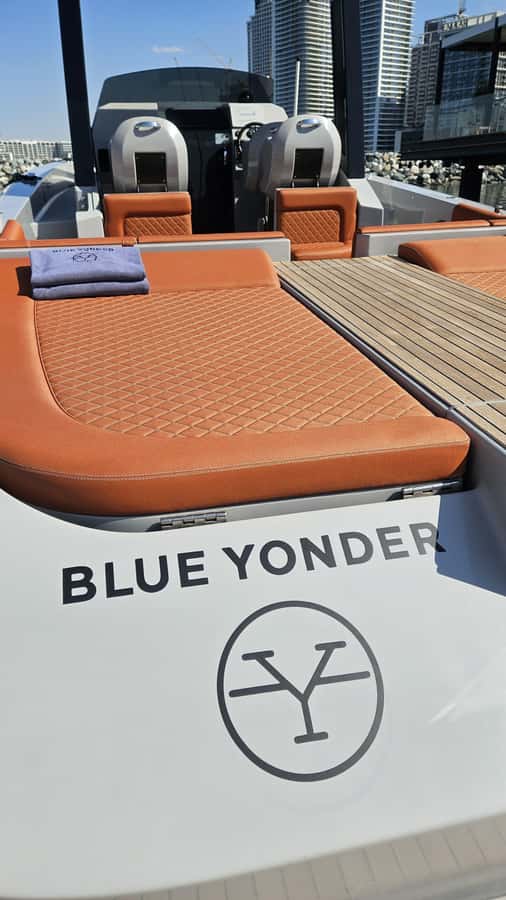 Dubai : Private Yacht Tour with Swimming at Palm Jumeirah - Ain Dubai, Bluewater Island, and JBR