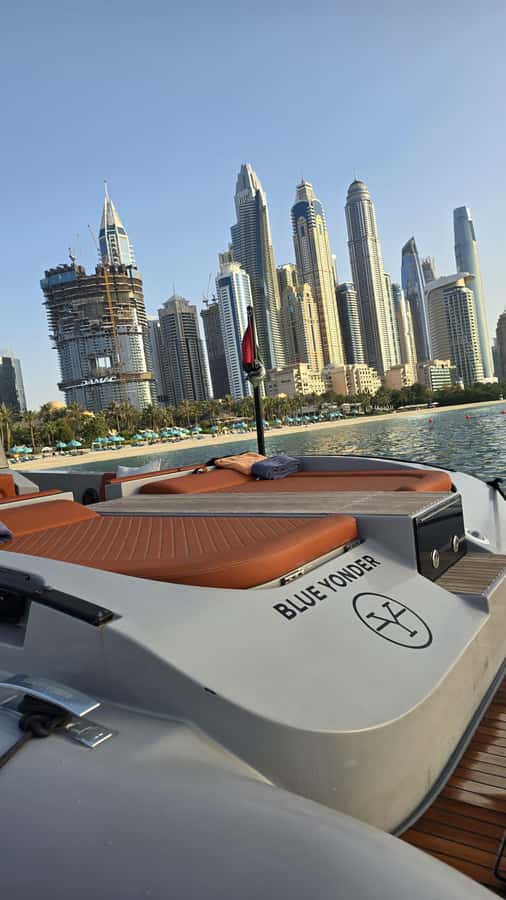 Dubai : Private Yacht Tour with Swimming at Palm Jumeirah - Starting at One&Only The Palm marina