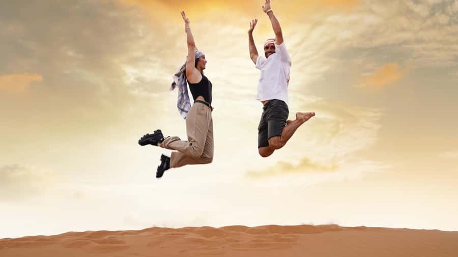 Dubai Waves & Dunes: Luxury Yacht Cruise w/ Red Dunes Safari - The yacht changes the pace