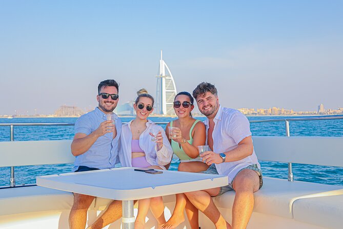 Dubai Waves & Dunes: Luxury Yacht Cruise with Red Dunes Safari - What you see from Dubai Marina