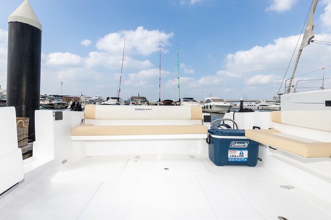 Dubai Yacht Book 36ft Yacht on rent in Dubai up to 10 persons - What Is Included on the Boat