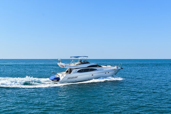 Dubai Yacht Rental - Book 58 ft Private Yacht up to 28 persons - Weather, waves, and route changes