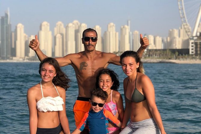 Dubai Yacht Sea escape Cruise, Swim, Tan & Sightsee! - Music, drinks and a personal pace