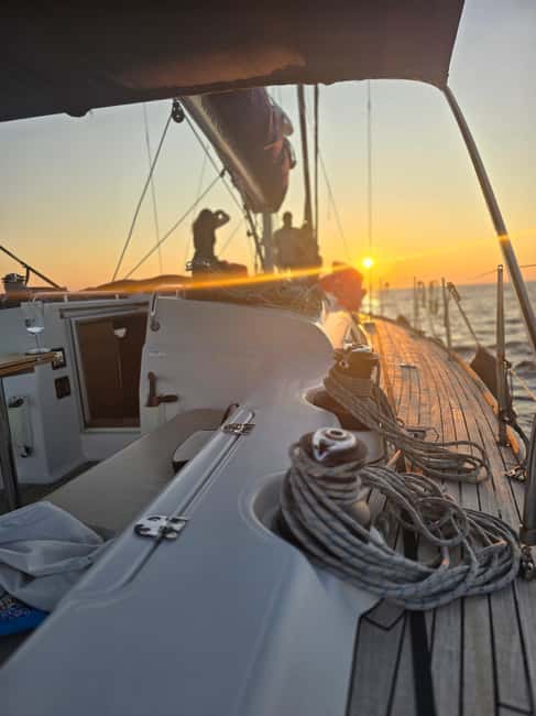 Elegant Sunset cruise under sails,large yacht,full comfort - What the Price Gives You at $88