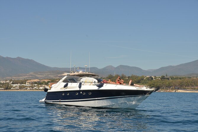 Enjoy the Marbella Coast on the Sunseeker 63 Predator Yacht - Choosing east toward Cabo Pino